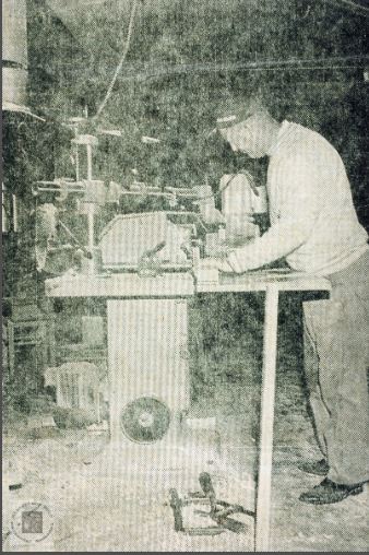 Lunden Snekkerveksted historisk bilde