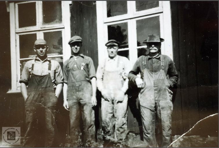 Lunden Snekkerveksted historisk bilde